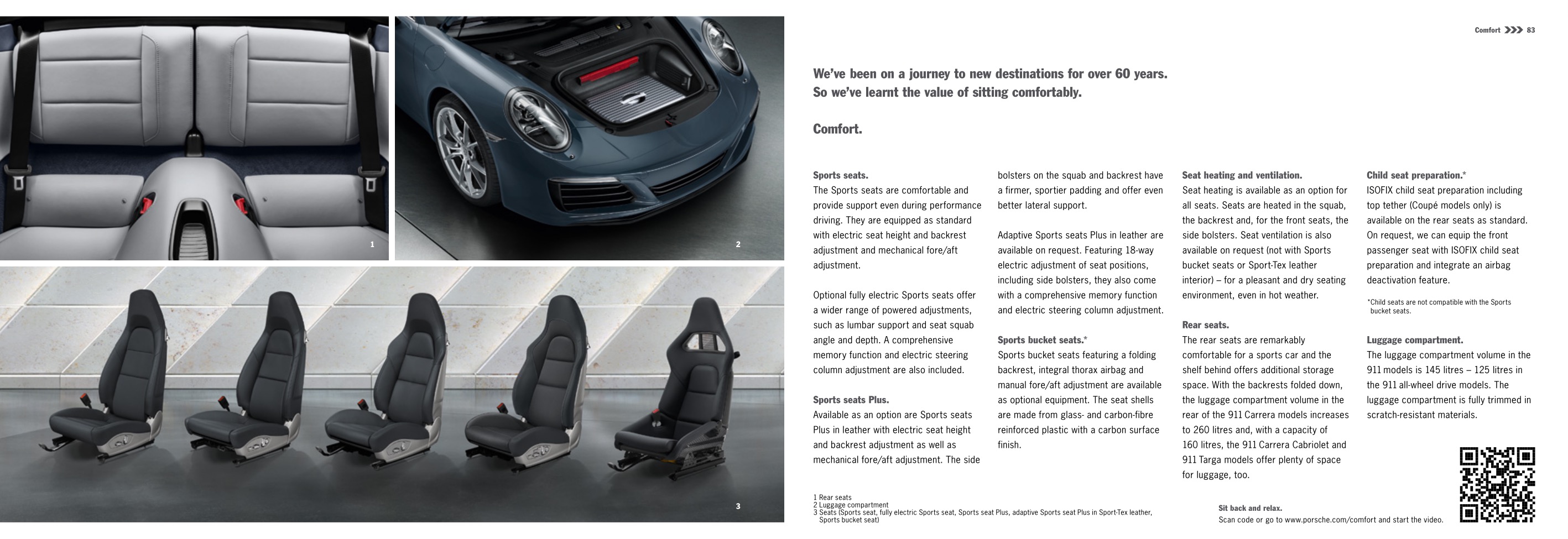 2017 Porsche 911 Brochure Page 7